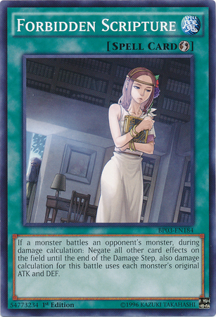 Forbidden Scripture [BP03-EN184] Common | Tables and Towers