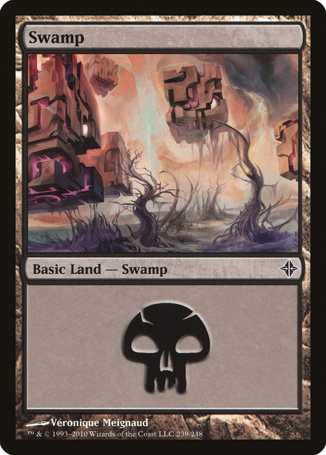 Swamp (239) [Rise of the Eldrazi] | Tables and Towers