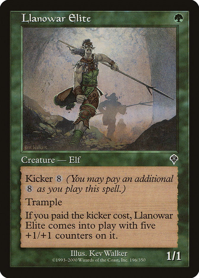 Llanowar Elite [Invasion] | Tables and Towers