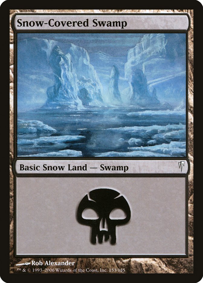 Snow-Covered Swamp [Coldsnap] | Tables and Towers