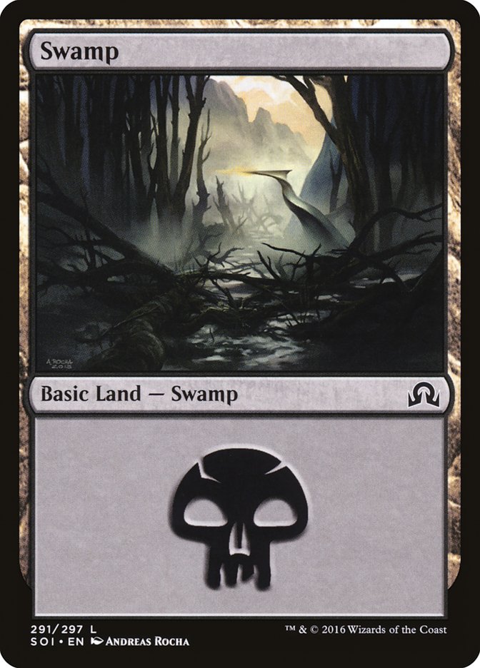 Swamp (291) [Shadows over Innistrad] | Tables and Towers