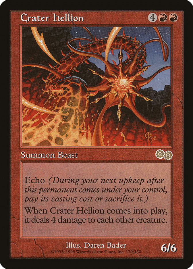 Crater Hellion [Urza's Saga] | Tables and Towers