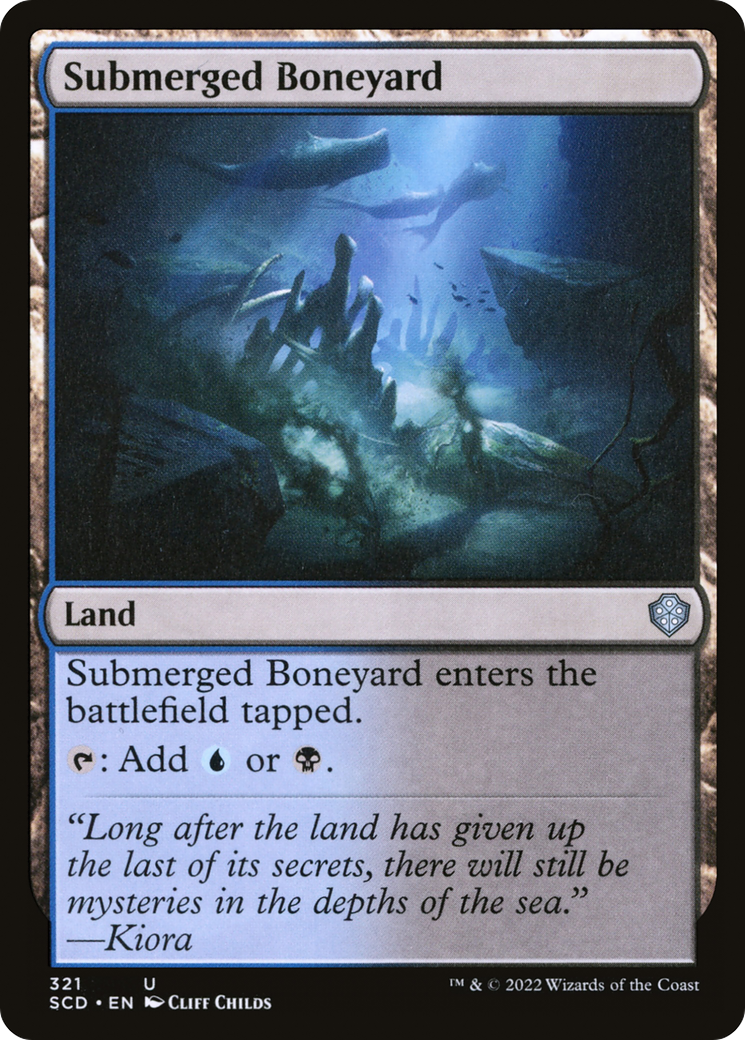 Submerged Boneyard [Starter Commander Decks] | Tables and Towers