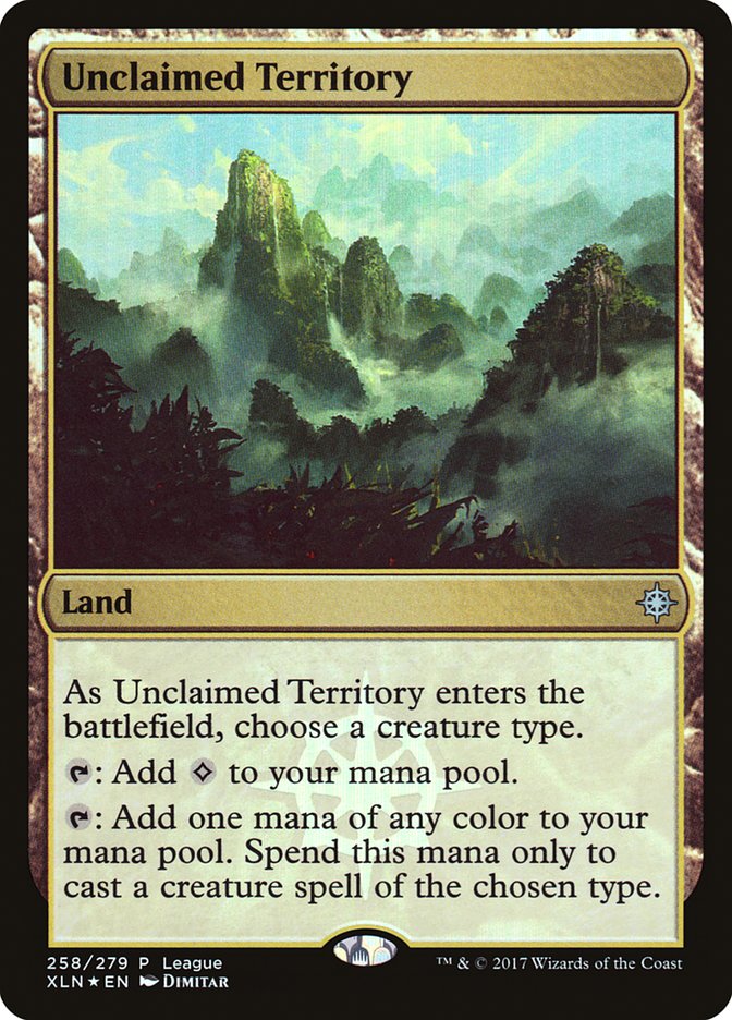 Unclaimed Territory (League) [Ixalan Promos] | Tables and Towers