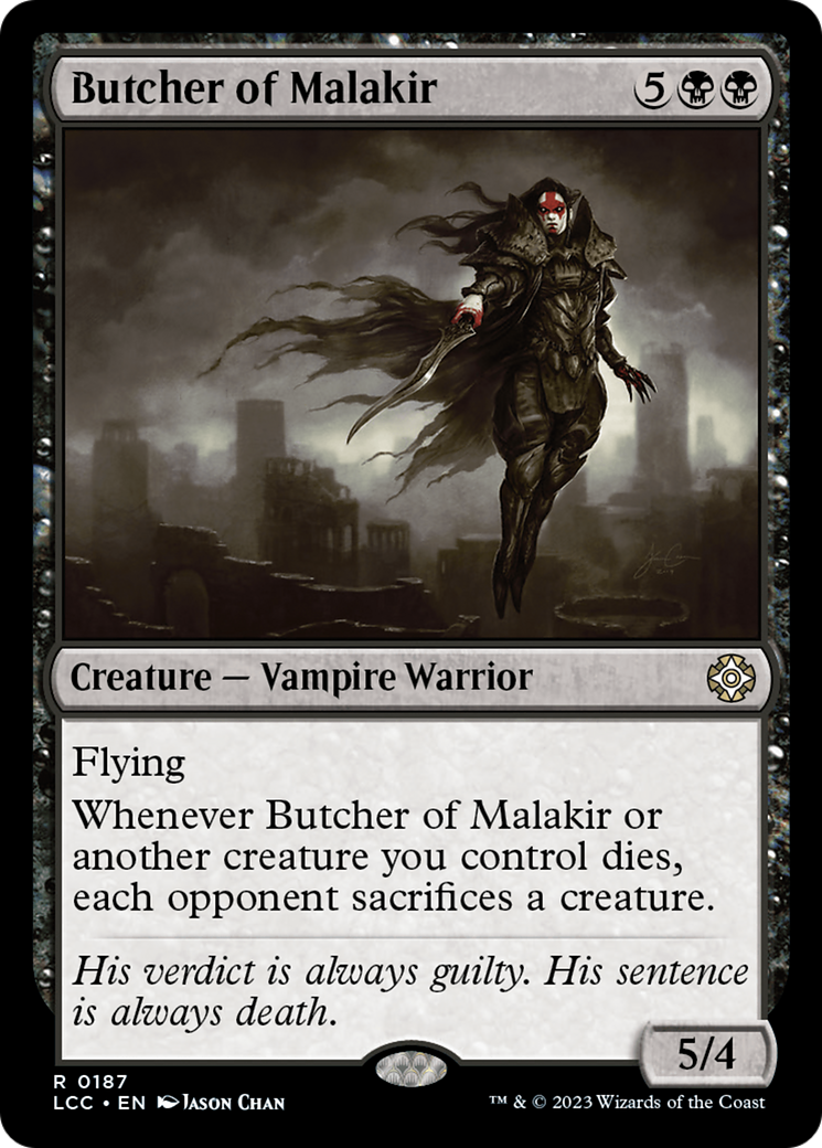 Butcher of Malakir [The Lost Caverns of Ixalan Commander] | Tables and Towers