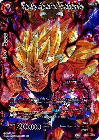 Vegeta, Agent of Destruction (BT6-120) [Destroyer Kings] | Tables and Towers