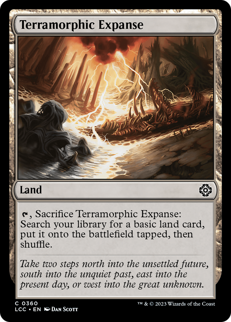 Terramorphic Expanse [The Lost Caverns of Ixalan Commander] | Tables and Towers