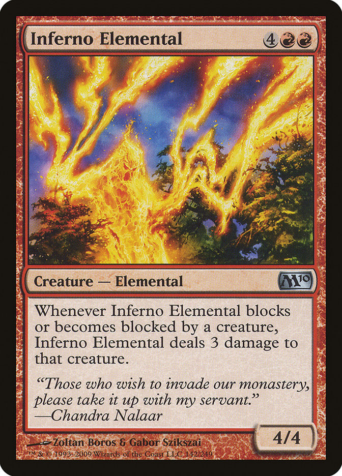 Inferno Elemental [Magic 2010] | Tables and Towers