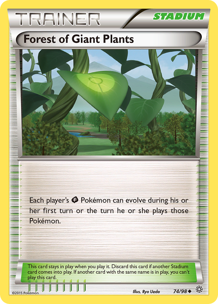 Forest of Giant Plants (74/98) [XY: Ancient Origins] | Tables and Towers