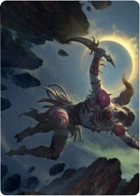 Nighthawk Scavenger Art Card [Zendikar Rising Art Series] | Tables and Towers