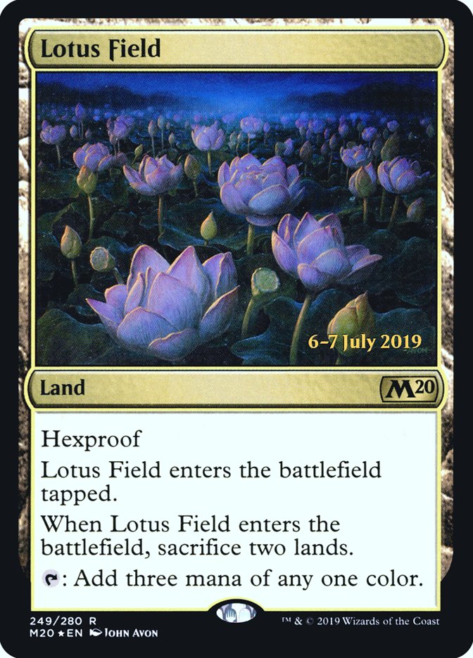 Lotus Field [Core Set 2020 Prerelease Promos] | Tables and Towers