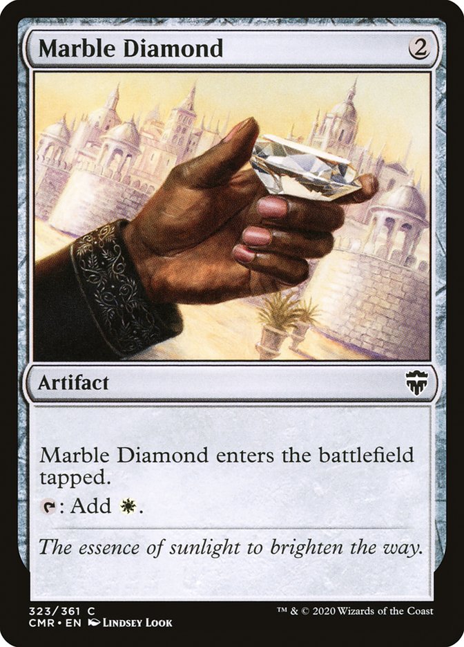 Marble Diamond [Commander Legends] | Tables and Towers