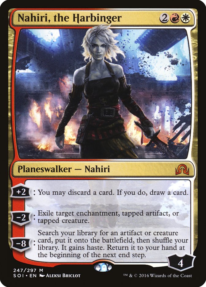 Nahiri, the Harbinger [Shadows over Innistrad] | Tables and Towers