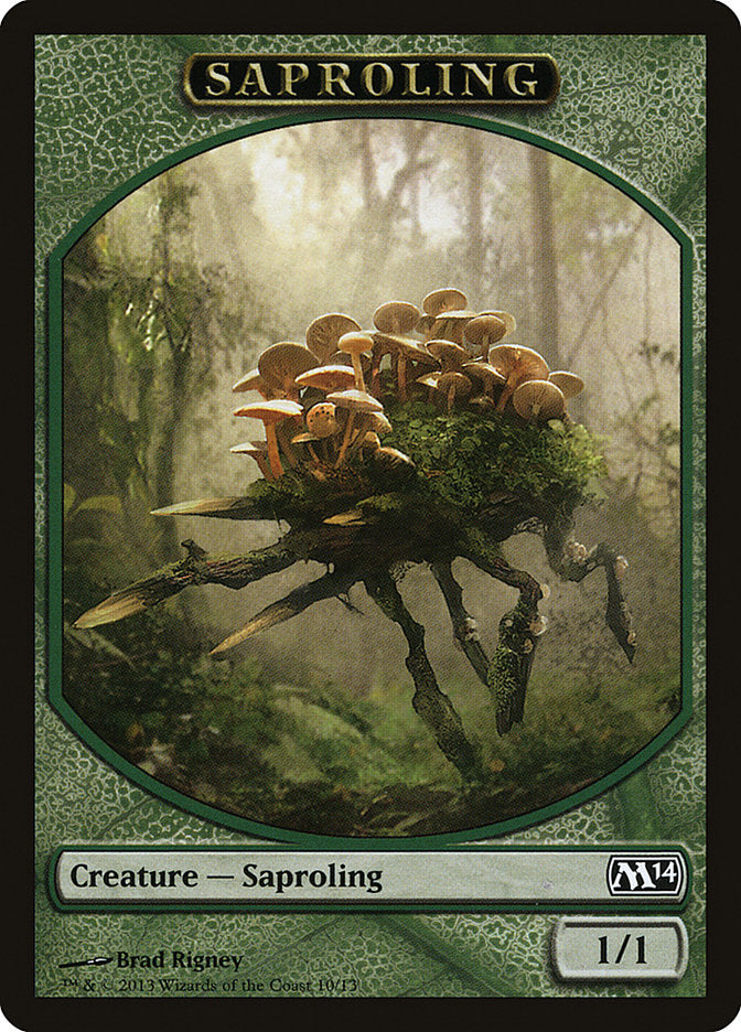 Saproling Token [Magic 2014 Tokens] | Tables and Towers