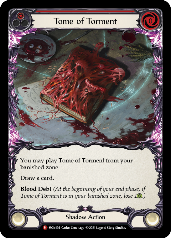 Tome of Torment [MON194] (Monarch)  1st Edition Normal | Tables and Towers