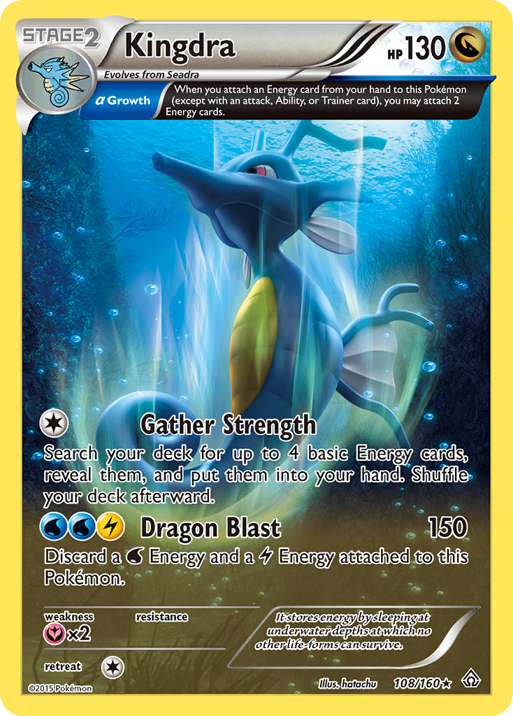 Kingdra (108/160) [XY: Primal Clash] | Tables and Towers