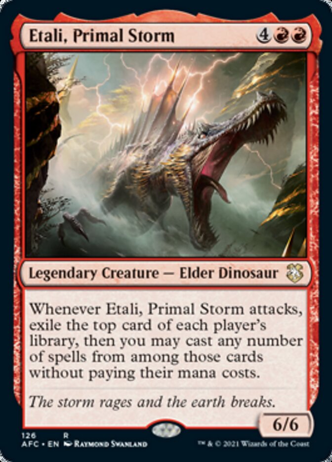 Etali, Primal Storm [Dungeons & Dragons: Adventures in the Forgotten Realms Commander] | Tables and Towers