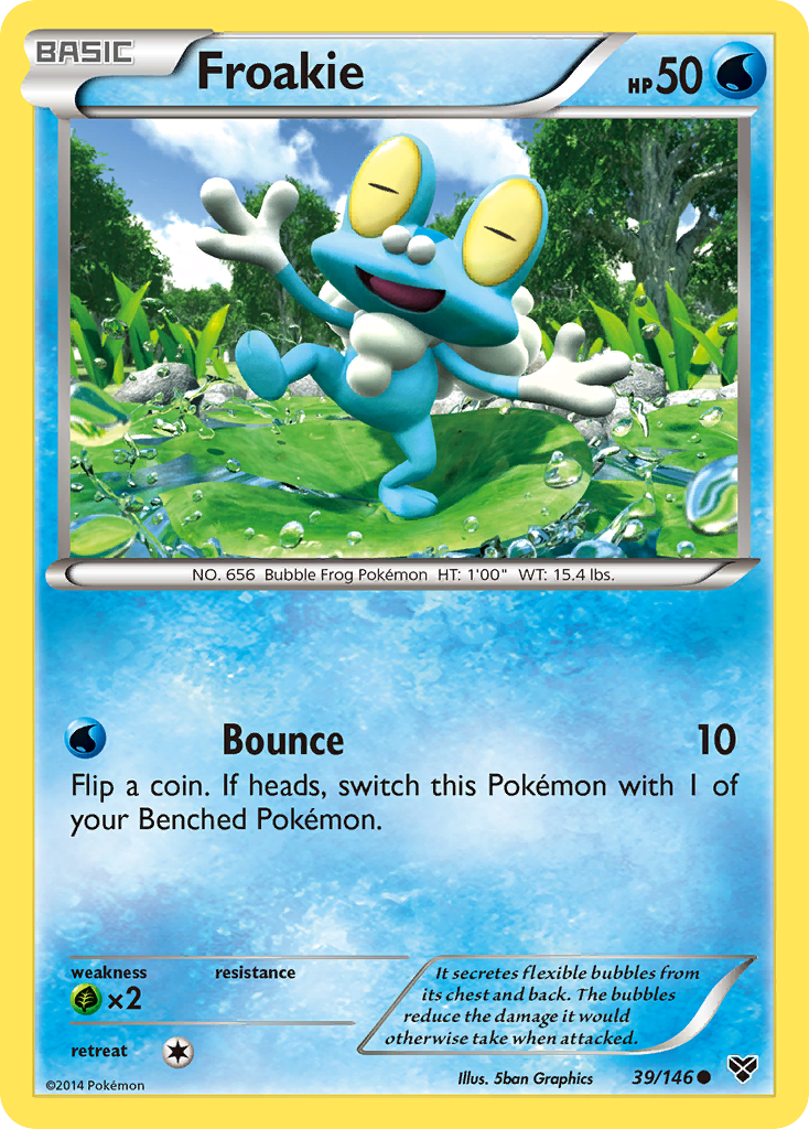 Froakie (39/146) [XY: Base Set] | Tables and Towers