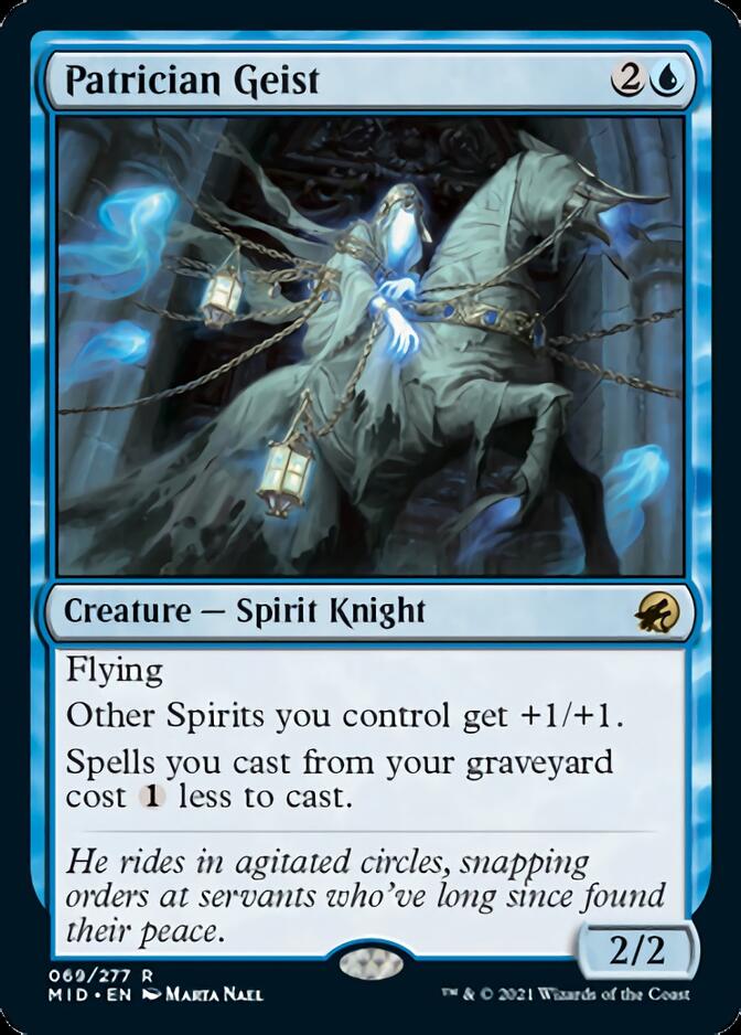 Patrician Geist [Innistrad: Midnight Hunt] | Tables and Towers