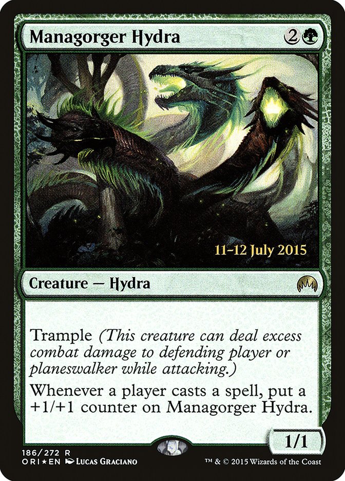 Managorger Hydra [Magic Origins Prerelease Promos] | Tables and Towers