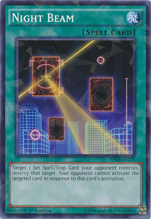 Night Beam [BP03-EN176] Shatterfoil Rare | Tables and Towers