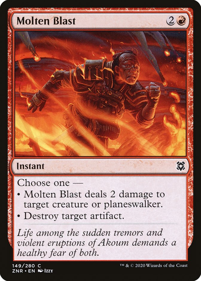 Molten Blast [Zendikar Rising] | Tables and Towers