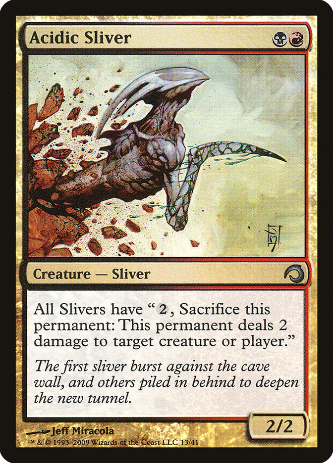 Acidic Sliver [Premium Deck Series: Slivers] | Tables and Towers