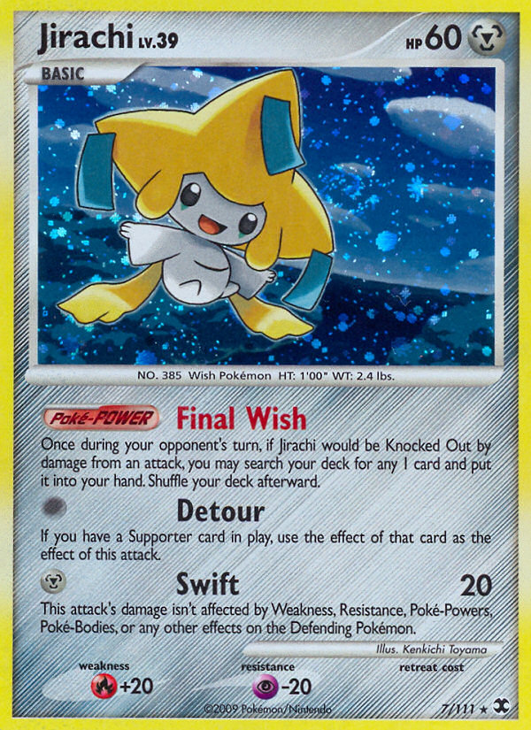 Jirachi (7/111) [Platinum: Rising Rivals] | Tables and Towers