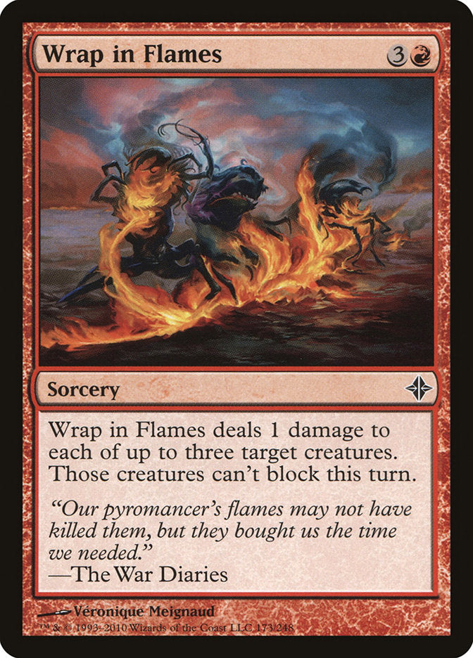 Wrap in Flames [Rise of the Eldrazi] | Tables and Towers