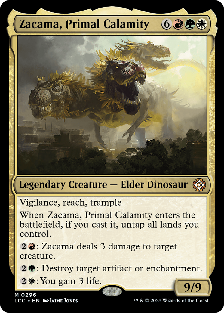 Zacama, Primal Calamity [The Lost Caverns of Ixalan Commander] | Tables and Towers