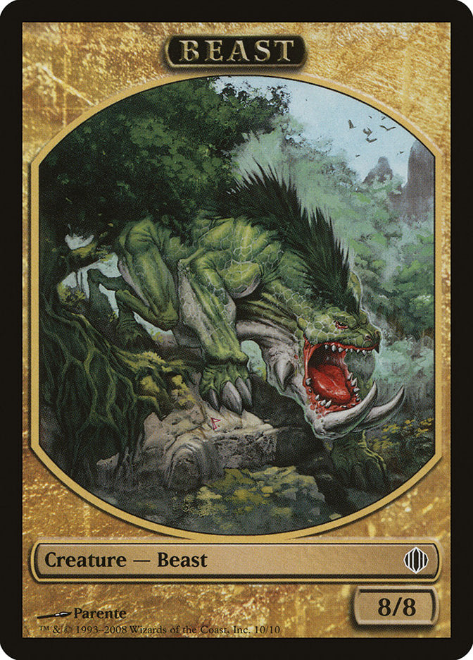 Beast Token [Shards of Alara Tokens] | Tables and Towers