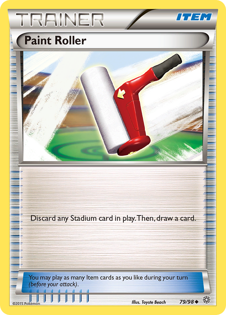 Paint Roller (79/98) [XY: Ancient Origins] | Tables and Towers