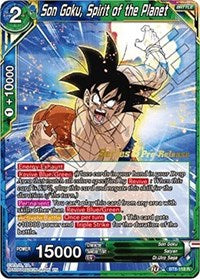 Son Goku, Spirit of the Planet (BT8-118_PR) [Malicious Machinations Prerelease Promos] | Tables and Towers