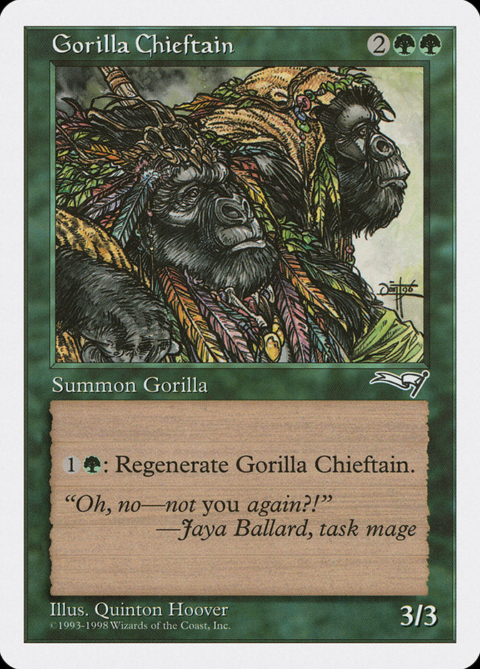 Gorilla Chieftain [Anthologies] | Tables and Towers