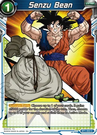 Senzu Bean (BT1-053) [Mythic Booster] | Tables and Towers