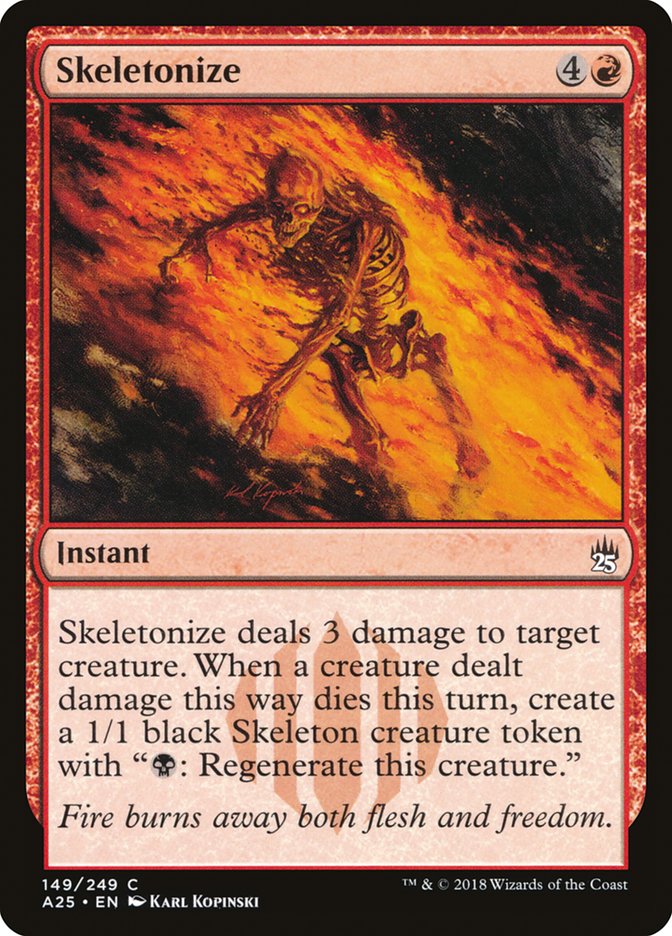 Skeletonize [Masters 25] | Tables and Towers