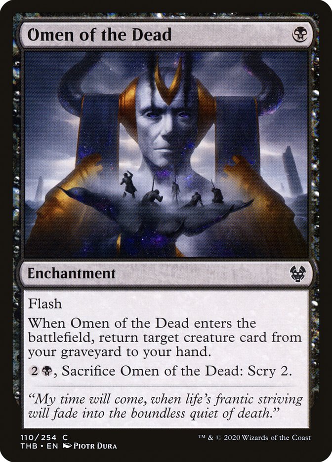 Omen of the Dead [Theros Beyond Death] | Tables and Towers