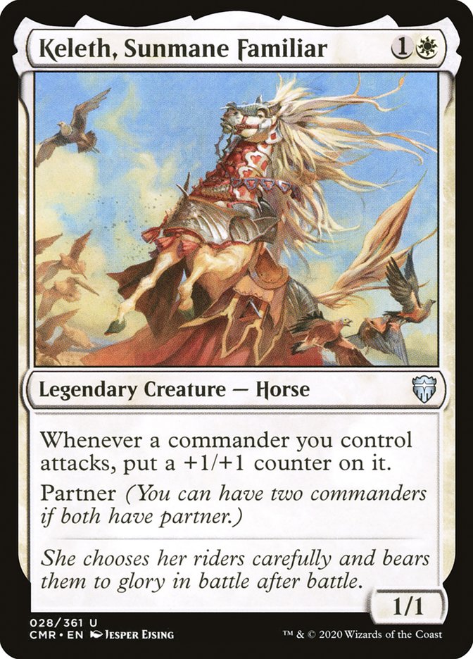 Keleth, Sunmane Familiar [Commander Legends] | Tables and Towers