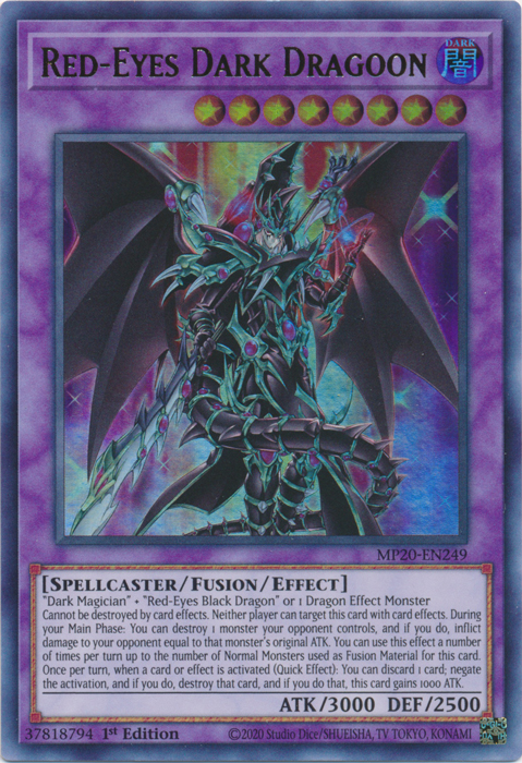 Red-Eyes Dark Dragoon [MP20-EN249] Ultra Rare | Tables and Towers