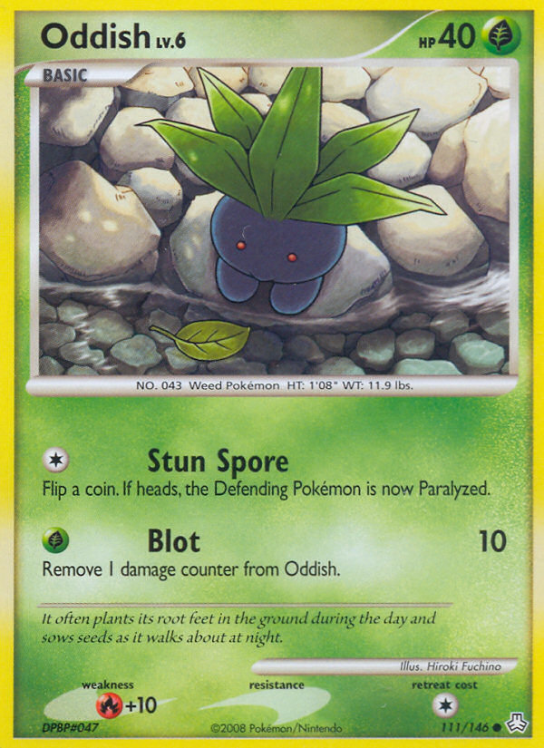 Oddish (111/146) [Diamond & Pearl: Legends Awakened] | Tables and Towers