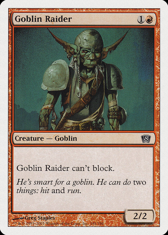 Goblin Raider [Eighth Edition] | Tables and Towers