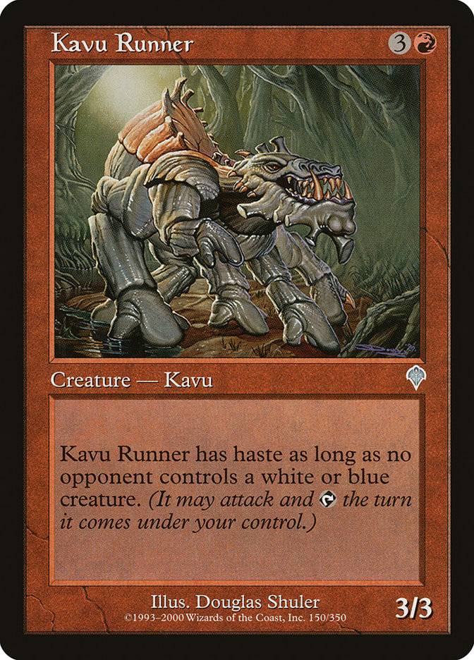 Kavu Runner [Invasion] | Tables and Towers