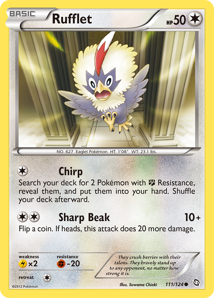 Rufflet (111/124) [Black & White: Dragons Exalted] | Tables and Towers