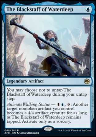 The Blackstaff of Waterdeep (Promo Pack) [Dungeons & Dragons: Adventures in the Forgotten Realms Promos] | Tables and Towers