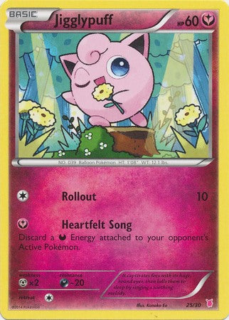 Jigglypuff (25/30) [XY: Trainer Kit 1 - Wigglytuff] | Tables and Towers