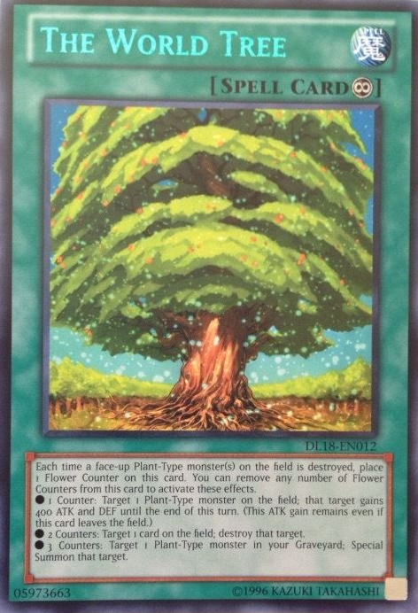 The World Tree (Green) [DL18-EN012] Rare | Tables and Towers