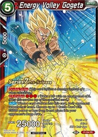 Energy Volley Gogeta (Alt Art) (P-134) [Assault of the Saiyans Prerelease Promos] | Tables and Towers