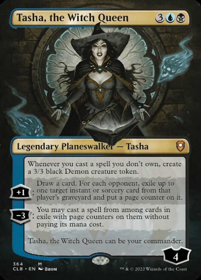 Tasha, the Witch Queen (Borderless) [Commander Legends: Battle for Baldur's Gate] | Tables and Towers