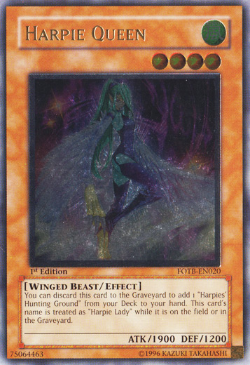 Harpie Queen [FOTB-EN020] Ultimate Rare | Tables and Towers