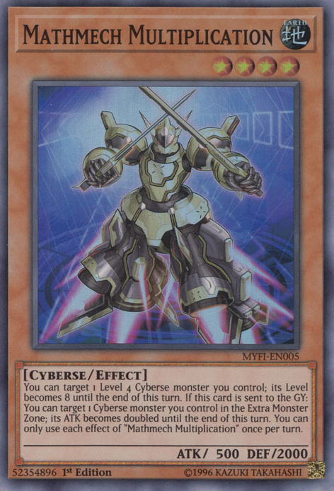 Mathmech Multiplication [MYFI-EN005] Super Rare | Tables and Towers